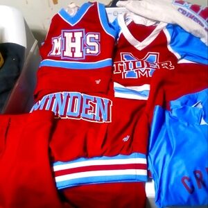 Varsity spirit cheerleading unifoms 100% polyester